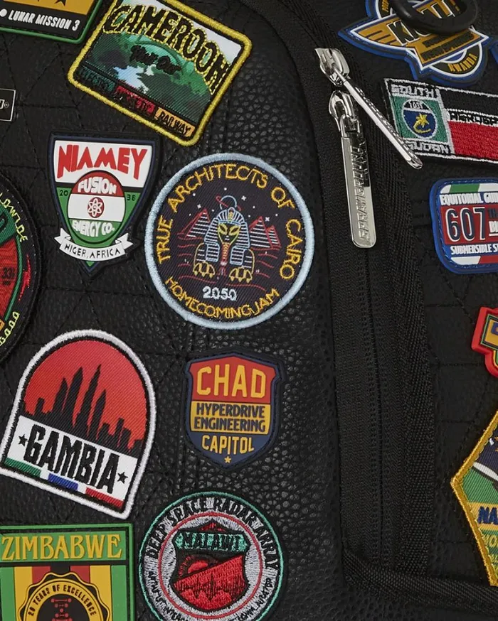 Bags SPRAYGROUND AI THE 54 PATCHES OF AFRICA CARGO BACKPACK