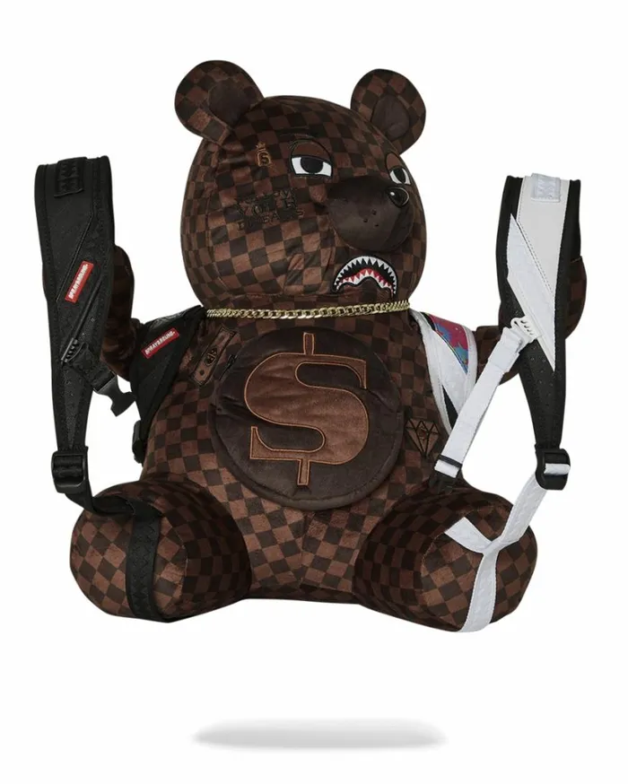 Bags SPRAYGROUND BEAR WEARING BACKPACK AS A BACKPACK