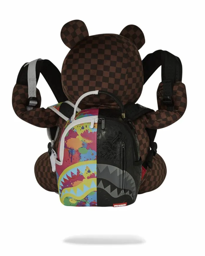 Bags SPRAYGROUND BEAR WEARING BACKPACK AS A BACKPACK