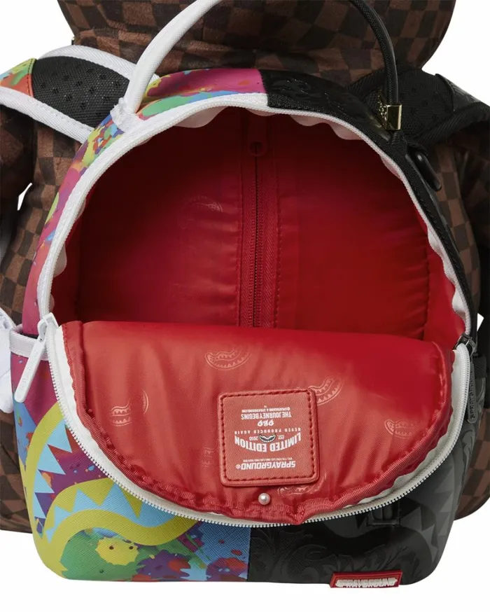 Bags SPRAYGROUND BEAR WEARING BACKPACK AS A BACKPACK