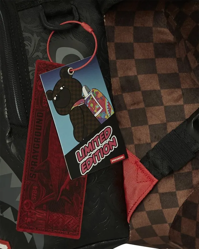 Bags SPRAYGROUND BEAR WEARING BACKPACK AS A BACKPACK