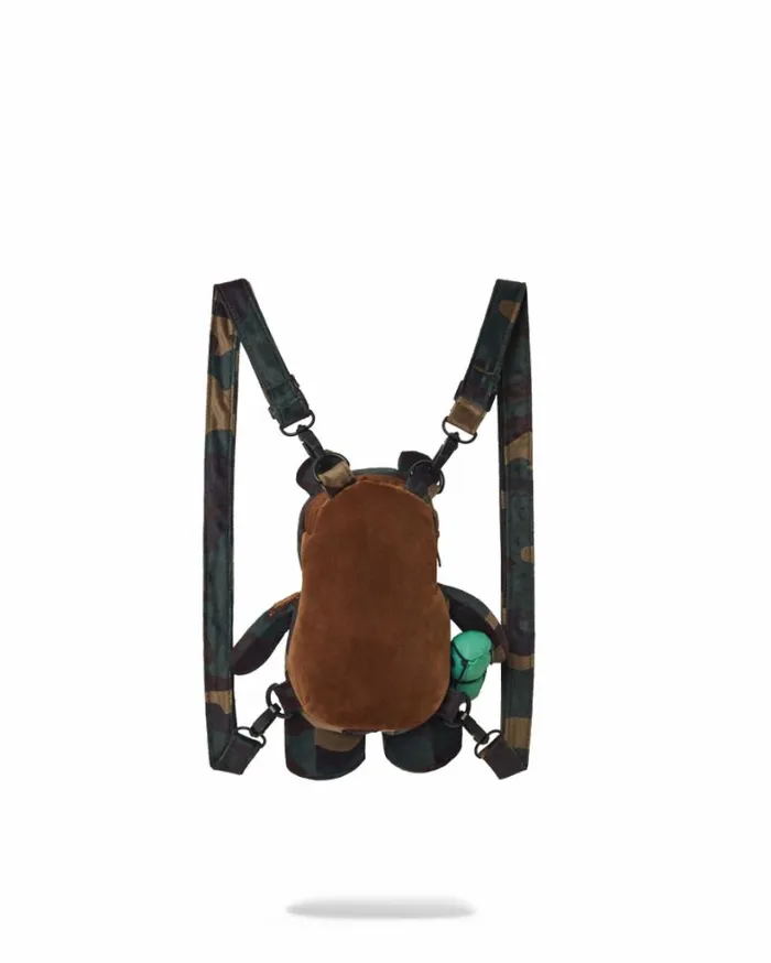 Bags SPRAYGROUND BEARCUB BACKPACK 8211 CAMOCHECK MONEYBEAR