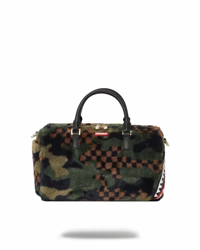 Bags SPRAYGROUND BIG SKY FUR SHARK MINI DUFFLE