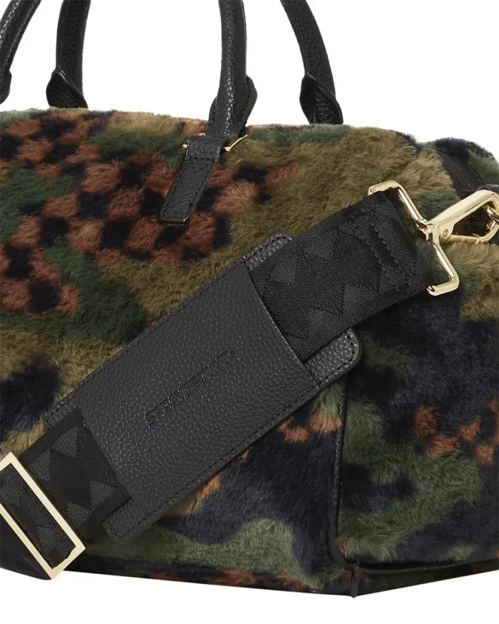 Bags SPRAYGROUND BIG SKY FUR SHARK MINI DUFFLE