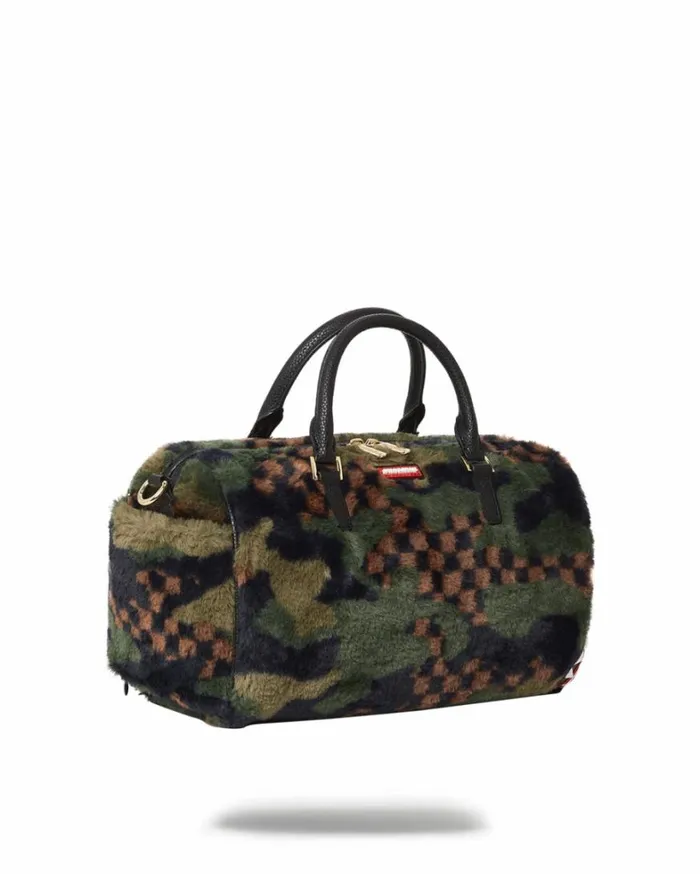 Bags SPRAYGROUND BIG SKY FUR SHARK MINI DUFFLE
