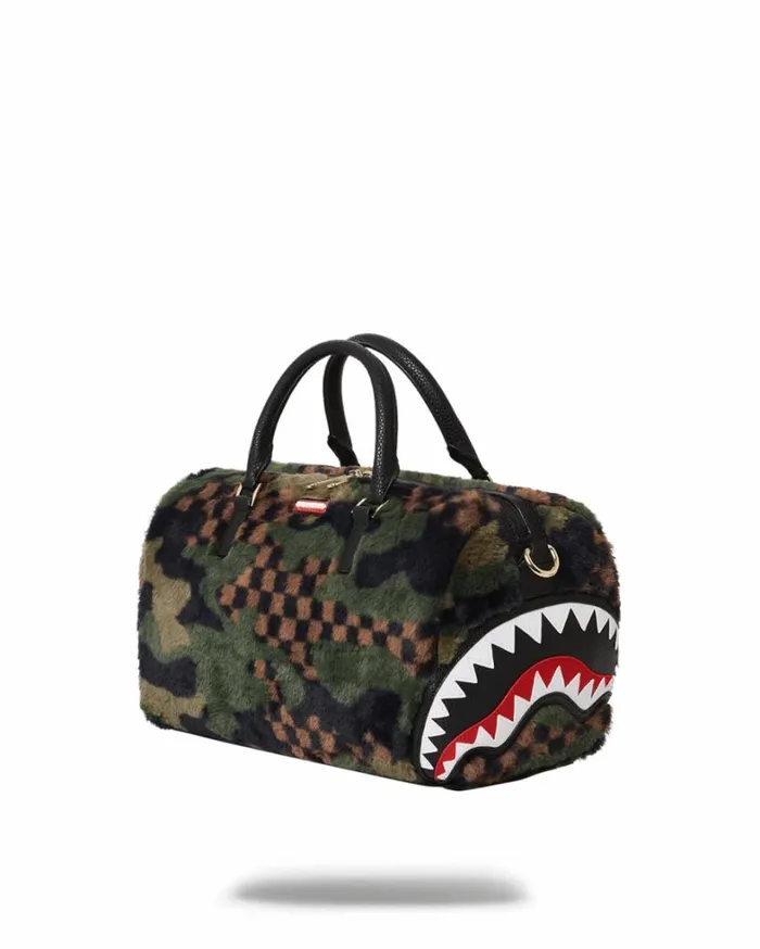 Bags SPRAYGROUND BIG SKY FUR SHARK MINI DUFFLE