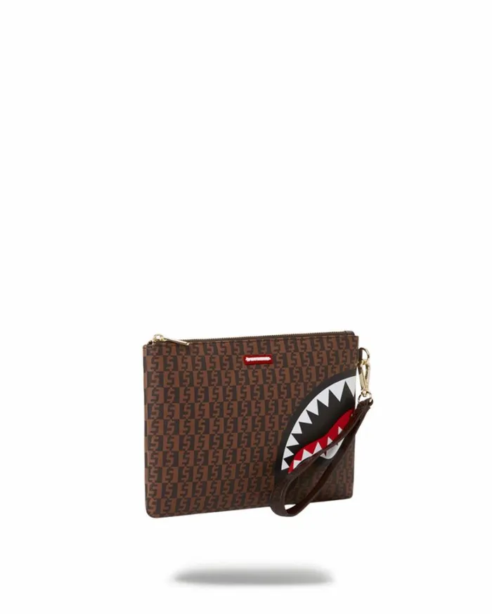 Bags SPRAYGROUND CASHIN CHECKS CROSSOVER CLUTCH