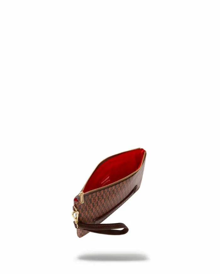 Bags SPRAYGROUND CASHIN CHECKS CROSSOVER CLUTCH