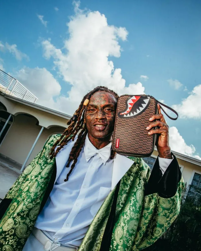 Bags SPRAYGROUND CASHIN CHECKS TOILETRY BAG