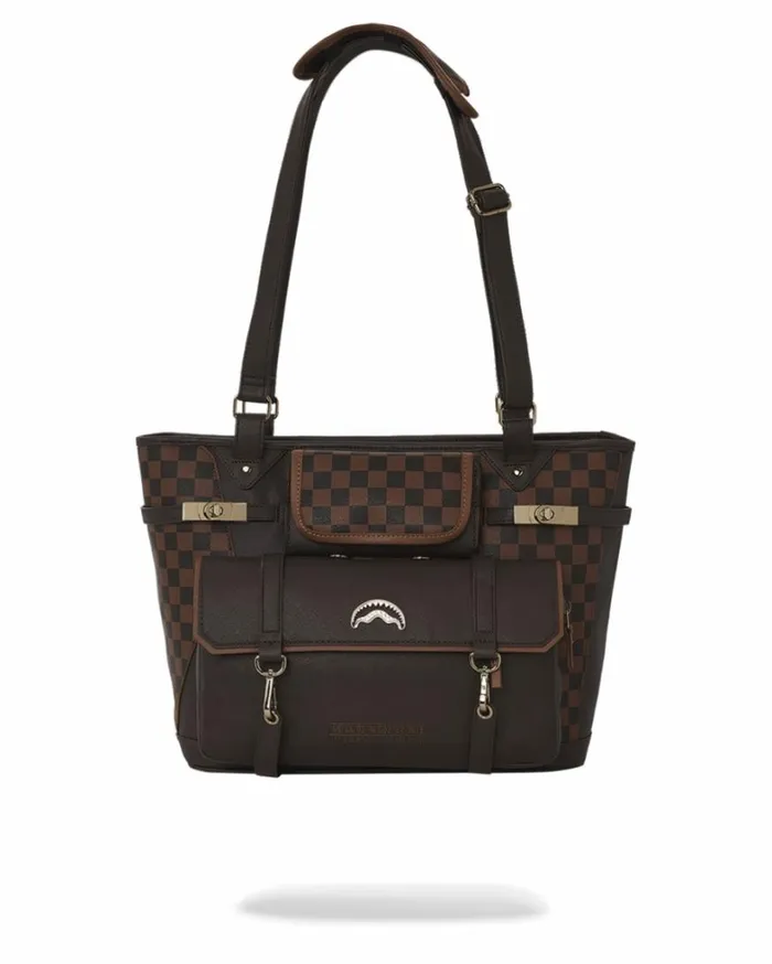 Bags SPRAYGROUND CHECKMATE ROYALE TOTE