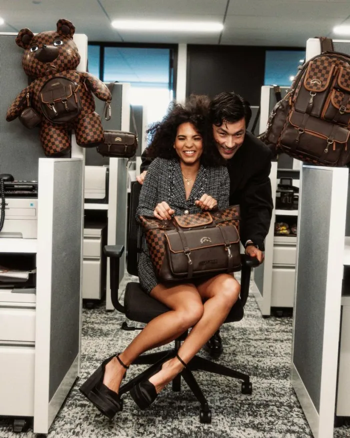 Bags SPRAYGROUND CHECKMATE ROYALE TOTE