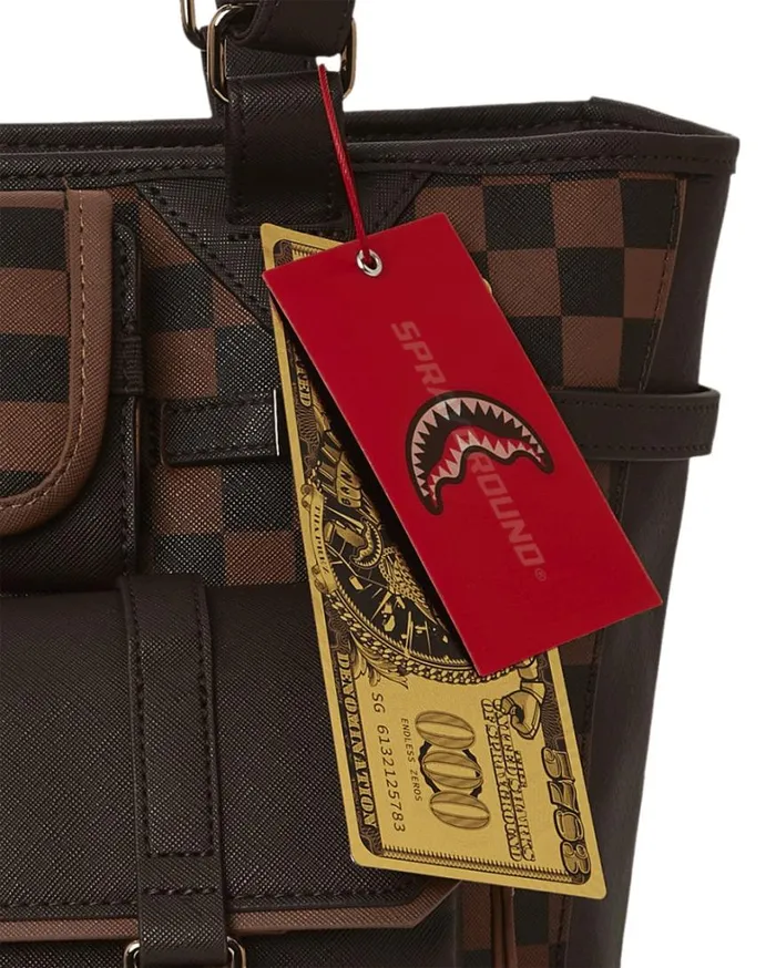 Bags SPRAYGROUND CHECKMATE ROYALE TOTE