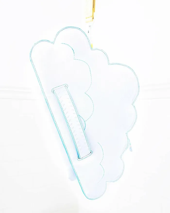Bags SPRAYGROUND CLOUDY WITH A CHANCE OF SHARK CROSSOVER CLUTCH