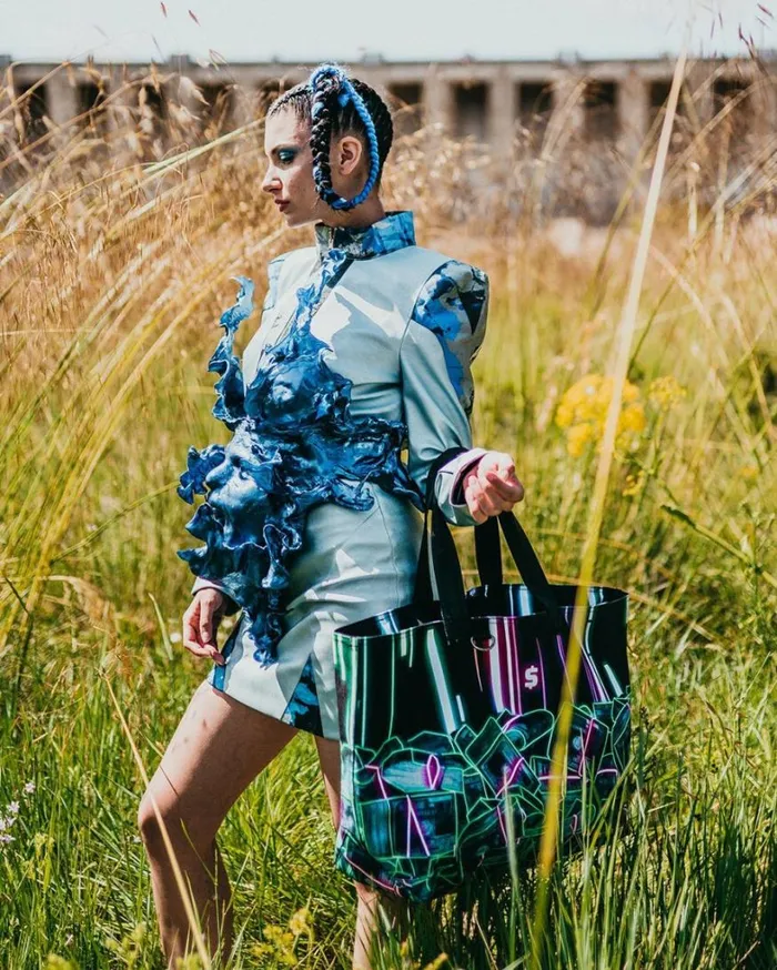 Bags SPRAYGROUND CRYPTO STACKS TOTE