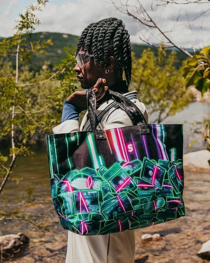 Bags SPRAYGROUND CRYPTO STACKS TOTE