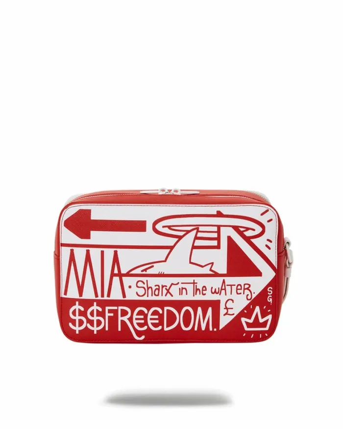 Bags SPRAYGROUND DANGER DANGER TOILETRY BAG