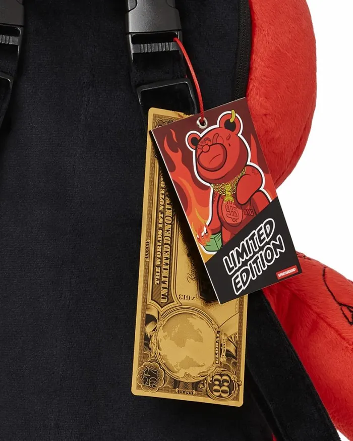 Bags SPRAYGROUND DIABLO PLUSH TEDDYBEAR BACKPACK