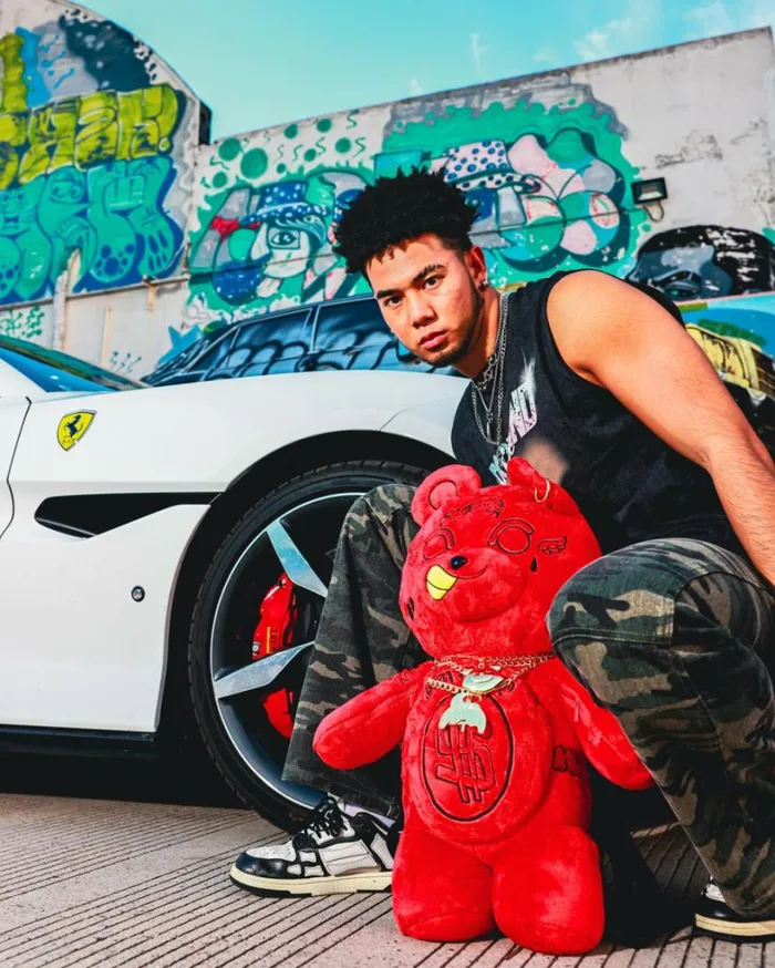 Bags SPRAYGROUND DIABLO PLUSH TEDDYBEAR BACKPACK