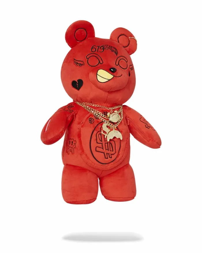 Bags SPRAYGROUND DIABLO PLUSH TEDDYBEAR BACKPACK