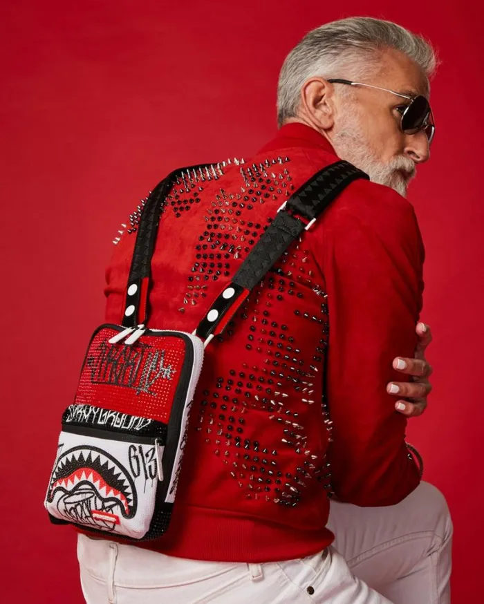 Bags SPRAYGROUND DIAMOND DISTRICT MESSENGER SLING