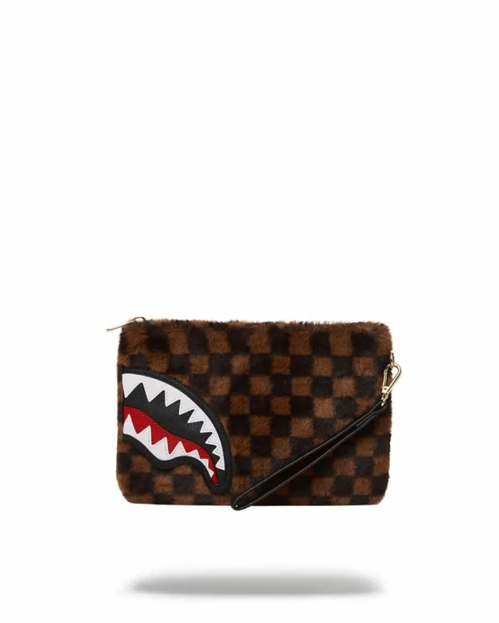Bags SPRAYGROUND FURRR SHARKS IN PARIS CROSSOVER CLUTCH