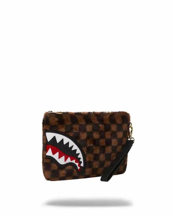 Bags SPRAYGROUND FURRR SHARKS IN PARIS CROSSOVER CLUTCH