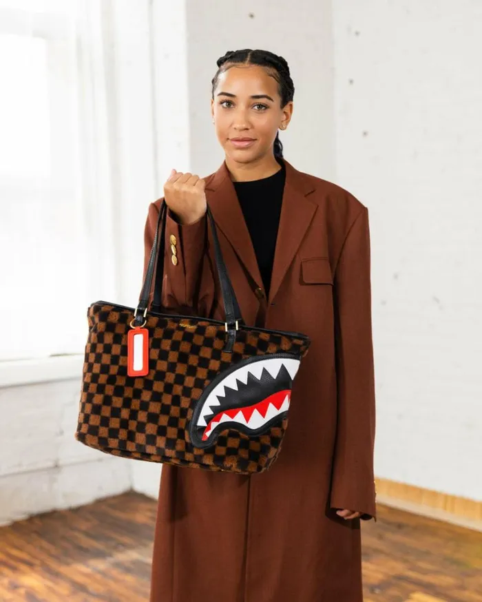 Bags SPRAYGROUND FURRR SHARKS IN PARIS TOTE