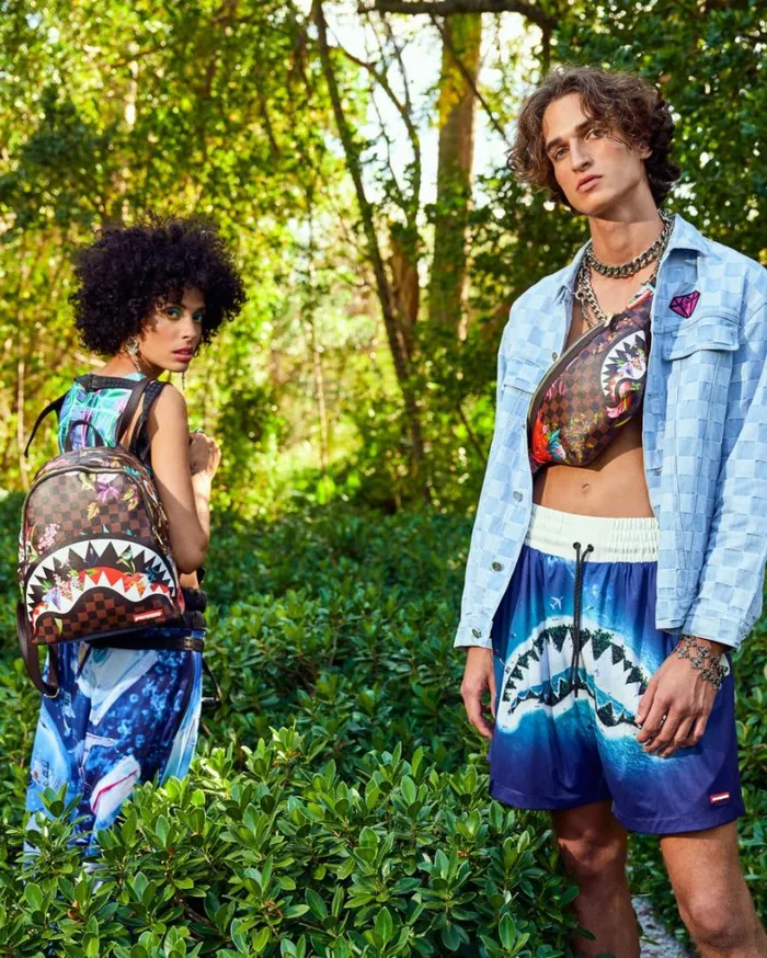 Bags SPRAYGROUND GARDEN OF SHARKS SAVAGE BACKPACK