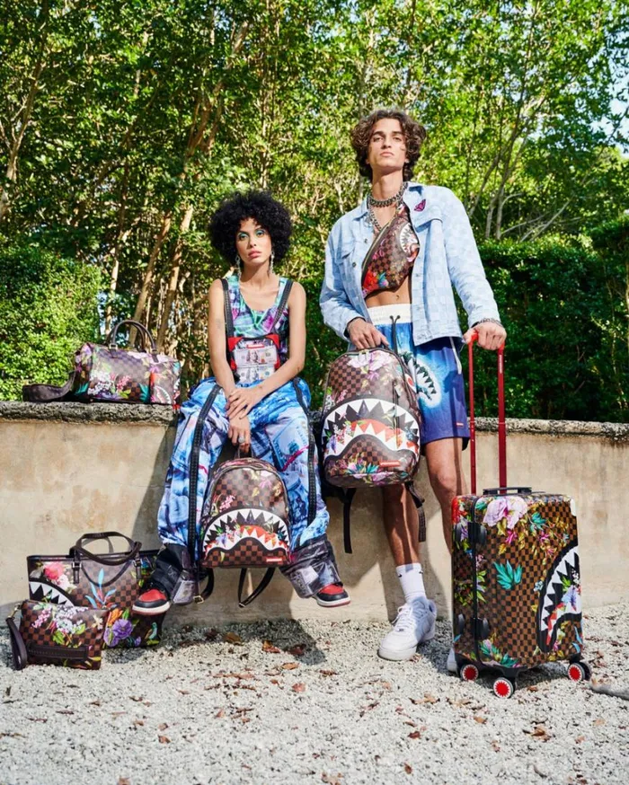Bags SPRAYGROUND GARDEN OF SHARKS SAVAGE BACKPACK