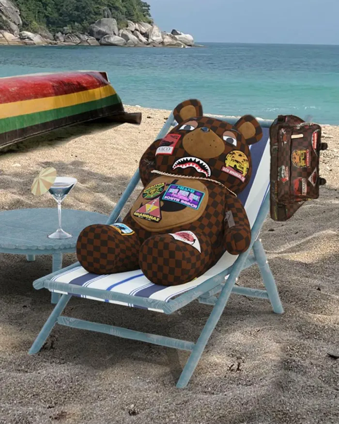 Bags SPRAYGROUND GLOBAL MOGUL MONEYBEAR TEDDYBEAR BACKPACK