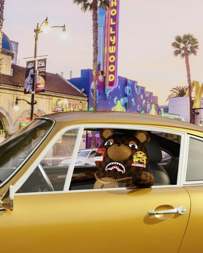 Bags SPRAYGROUND GLOBAL MOGUL MONEYBEAR TEDDYBEAR BACKPACK