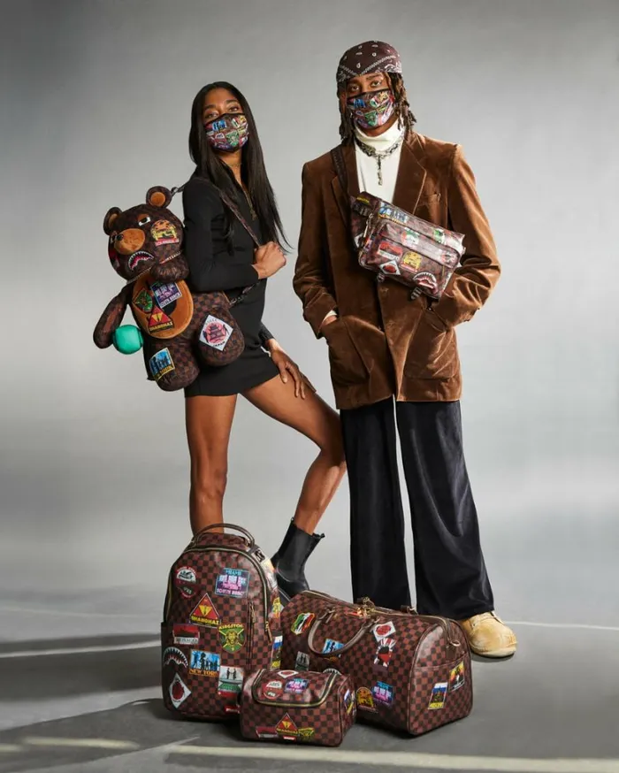 Bags SPRAYGROUND GLOBAL MOGUL MONEYBEAR TEDDYBEAR BACKPACK