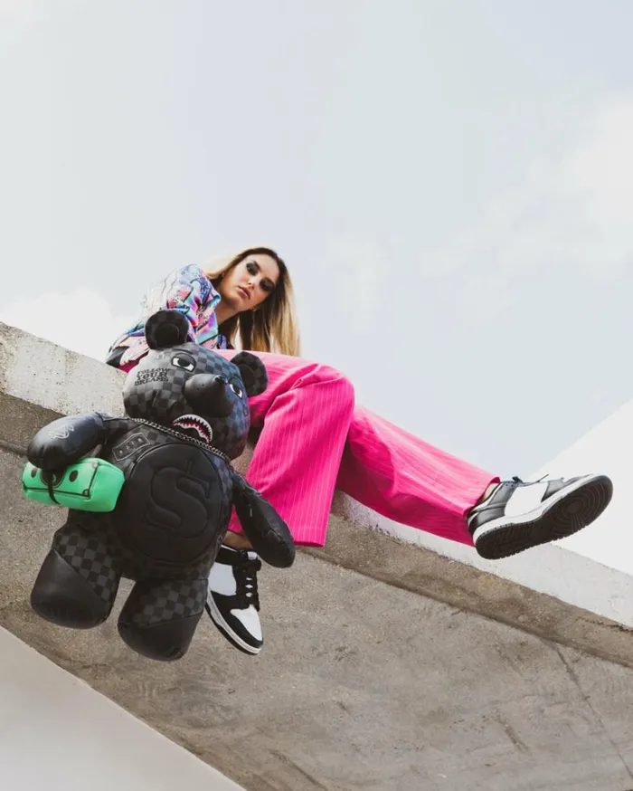 Bags SPRAYGROUND HENNY AIIR TO THE THRONE MONEYBEAR TEDDYBEAR BACKPACK