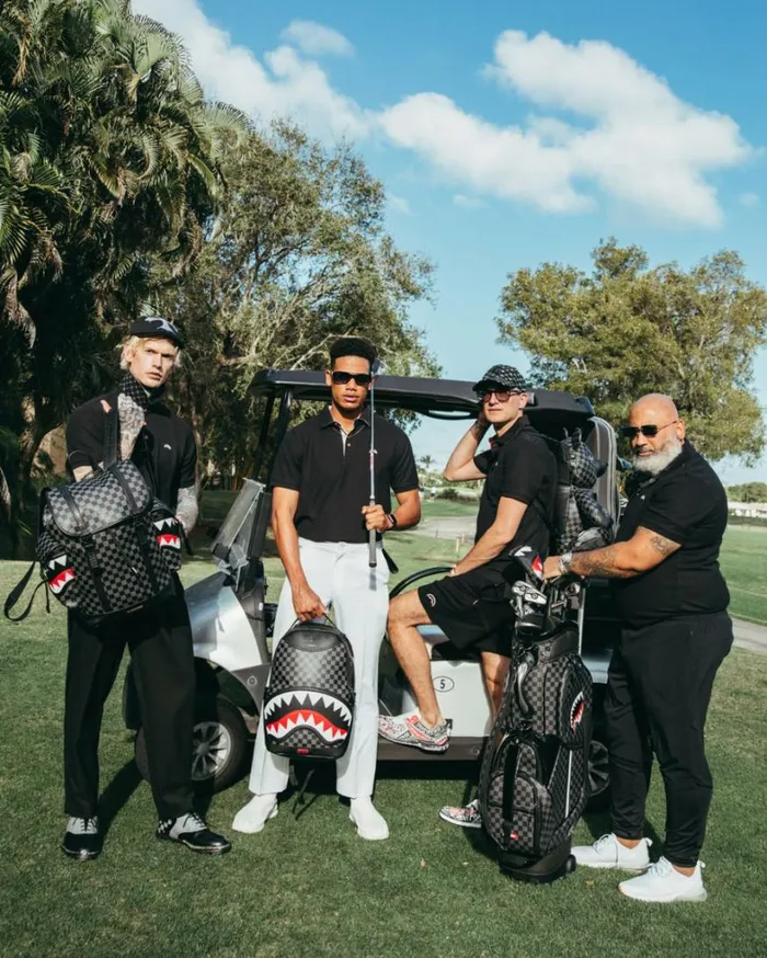 Bags SPRAYGROUND HENNY AIIR TO THE THRONE MONEYBEAR TEDDYBEAR BACKPACK