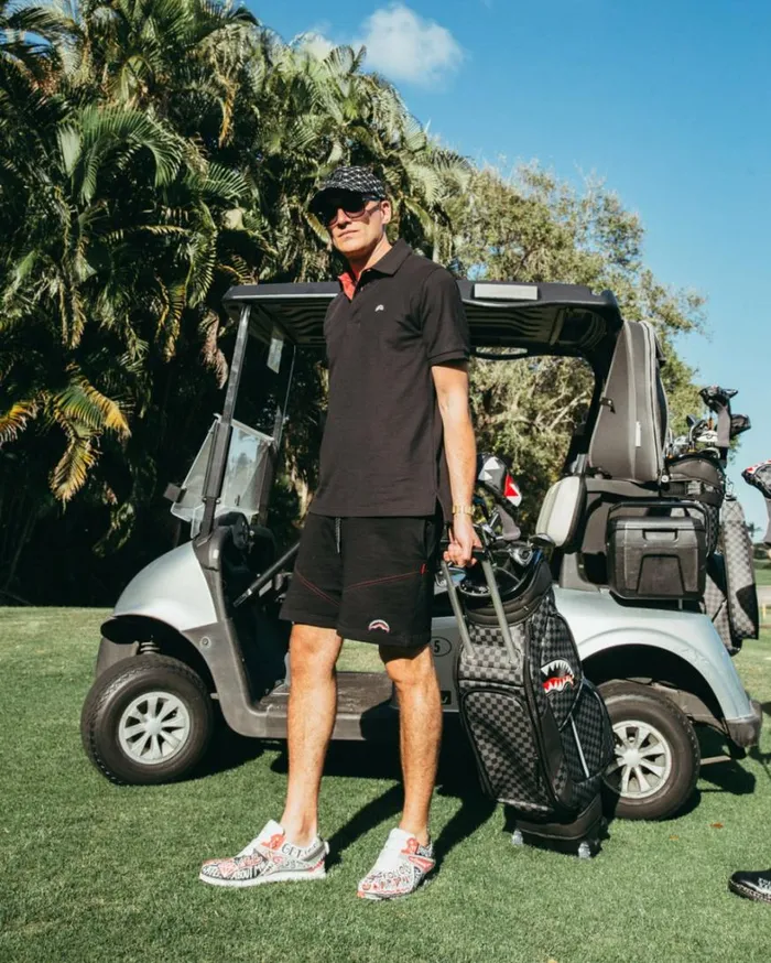 Bags SPRAYGROUND HENNY AIIR TO THE THRONE PRO GOLF BAG