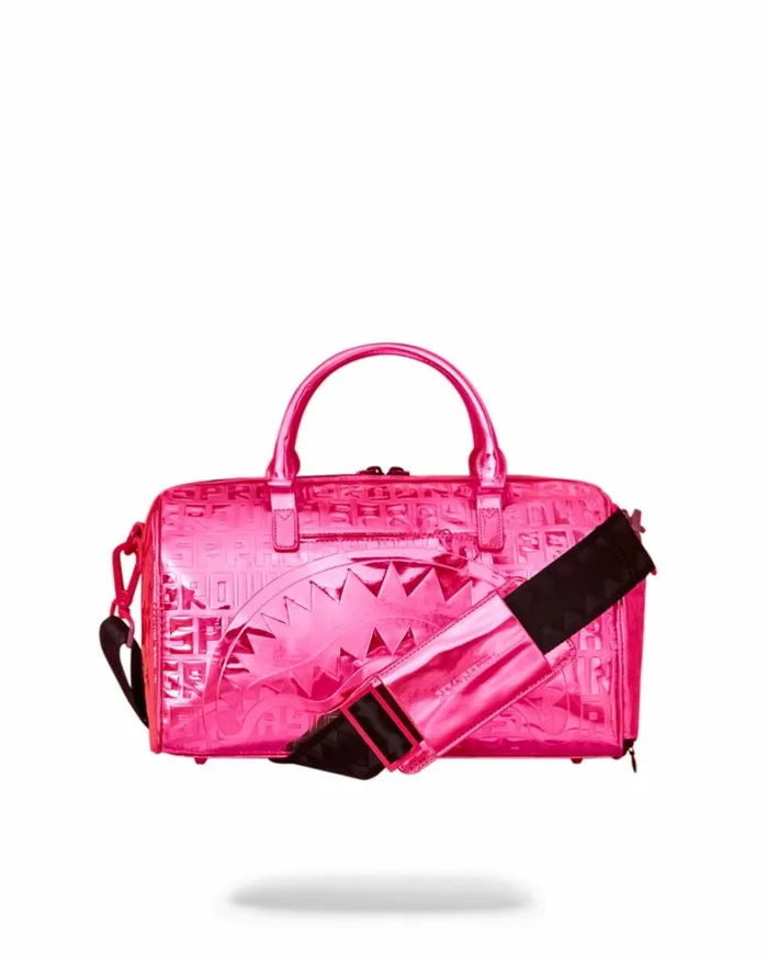 Bags SPRAYGROUND INFINITI PINK DIAMOND MINI DUFFLE