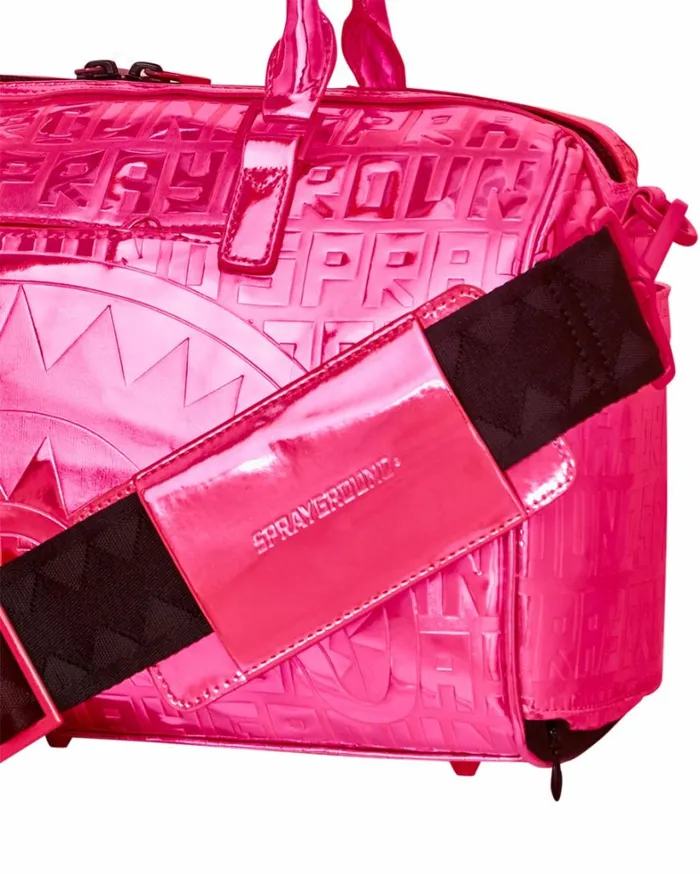 Bags SPRAYGROUND INFINITI PINK DIAMOND MINI DUFFLE