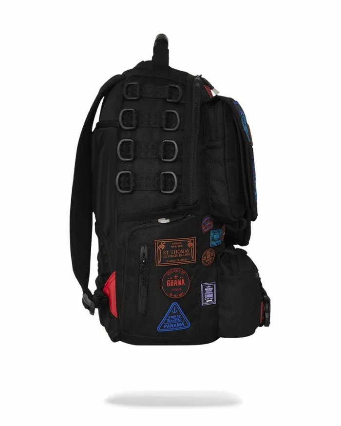 Bags SPRAYGROUND JAMES FIRST CLASS I GOT THESE STAMPS BACKPACK