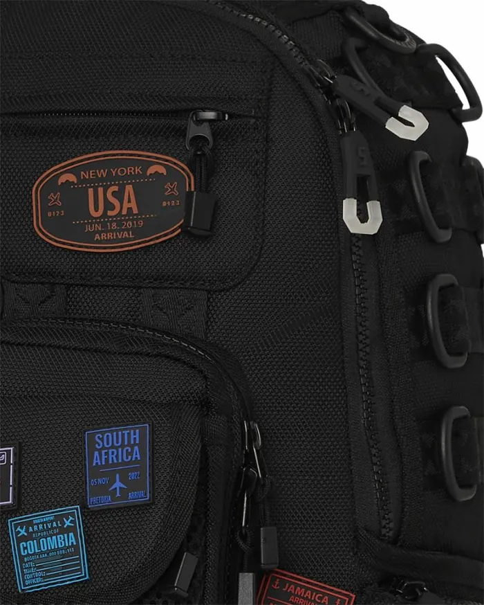 Bags SPRAYGROUND JAMES FIRST CLASS I GOT THESE STAMPS BACKPACK