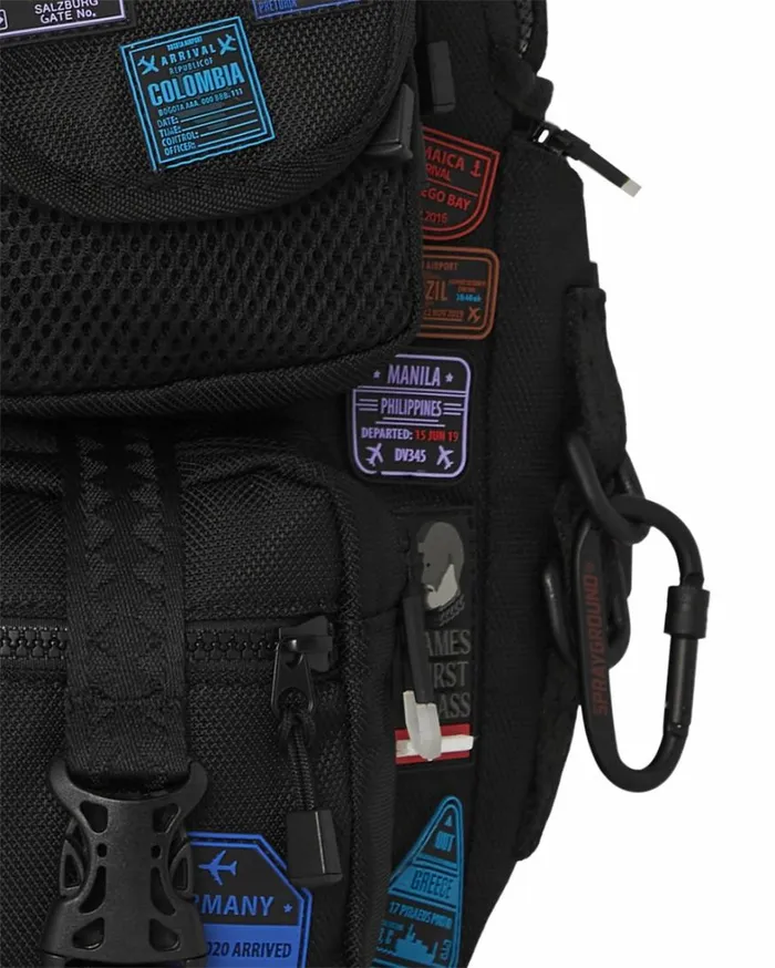 Bags SPRAYGROUND JAMES FIRST CLASS I GOT THESE STAMPS BACKPACK