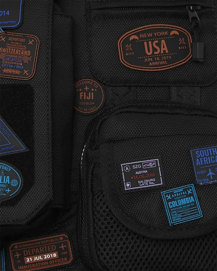 Bags SPRAYGROUND JAMES FIRST CLASS I GOT THESE STAMPS BACKPACK