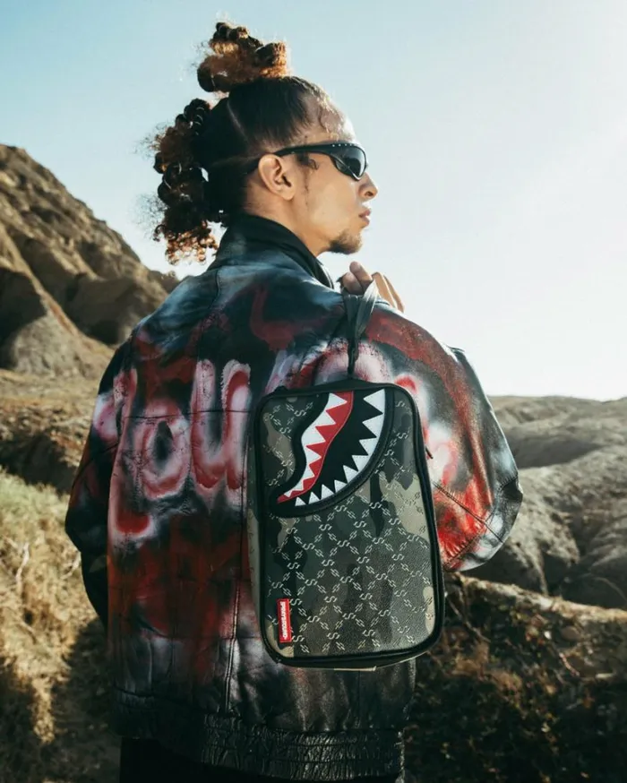 Bags SPRAYGROUND LASERS BLAZIN TOILETRY BRICKSIDE BAG