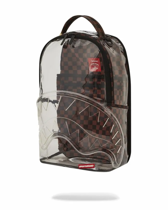 Bags SPRAYGROUND LOUD AND CLEAR 8211 CLEAR DLX BACKPACK Bags SPRAYGROUND LOUD AND CLEAR 8211 CLEAR DLX BACKPACK