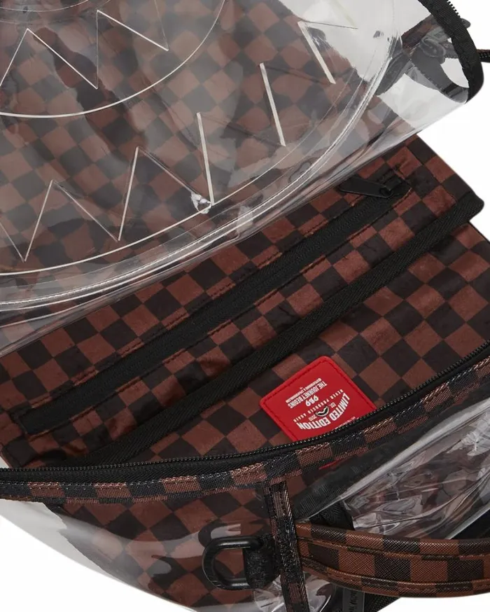 Bags SPRAYGROUND LOUD AND CLEAR 8211 CLEAR DLX BACKPACK Bags SPRAYGROUND LOUD AND CLEAR 8211 CLEAR DLX BACKPACK