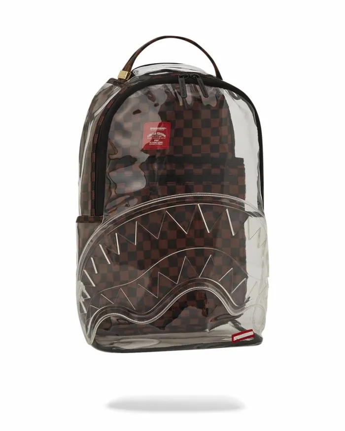 Bags SPRAYGROUND LOUD AND CLEAR 8211 CLEAR DLX BACKPACK Bags SPRAYGROUND LOUD AND CLEAR 8211 CLEAR DLX BACKPACK