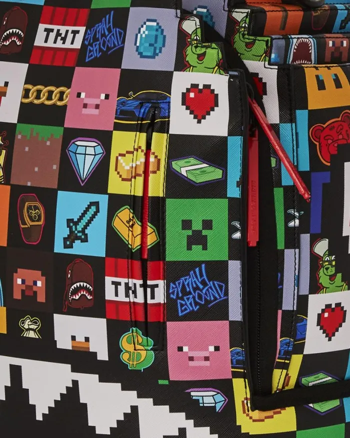 Bags SPRAYGROUND MINECRAFT ULTIMATE CREATIVE MODE BACKPACK