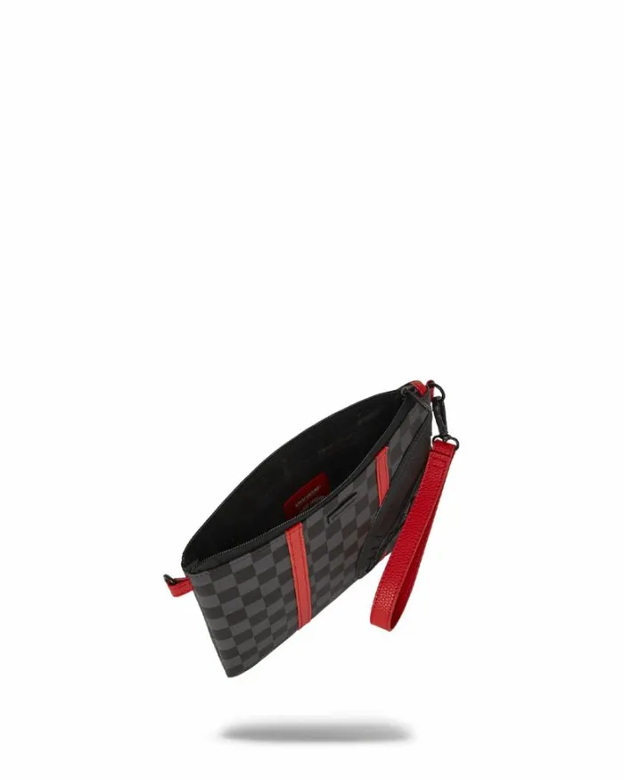 Bags SPRAYGROUND MONACO SHARK CLUB CROSSOVER CLUTCH W SHOULDER STRAP