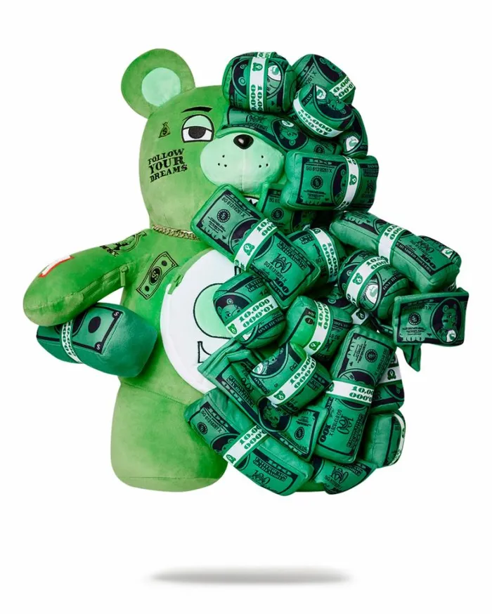 Bags SPRAYGROUND MONEYBEAR ZILLIONS TEDDYBEAR BACKPACK