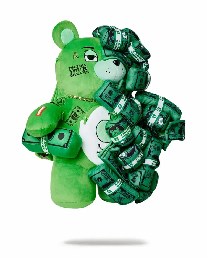 Bags SPRAYGROUND MONEYBEAR ZILLIONS TEDDYBEAR BACKPACK