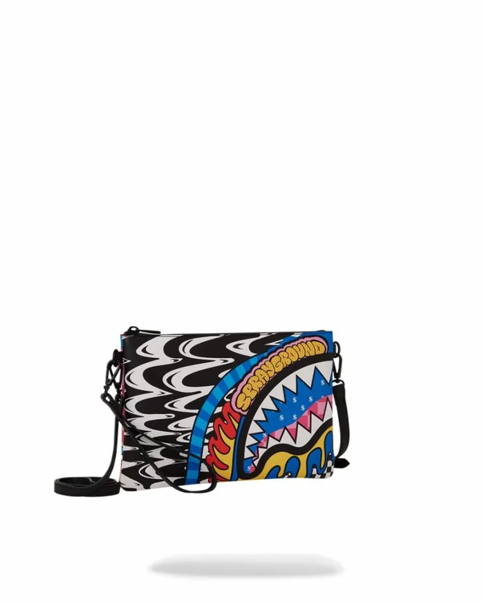 Bags SPRAYGROUND MOSH PIT CROSSOVER CLUTCH